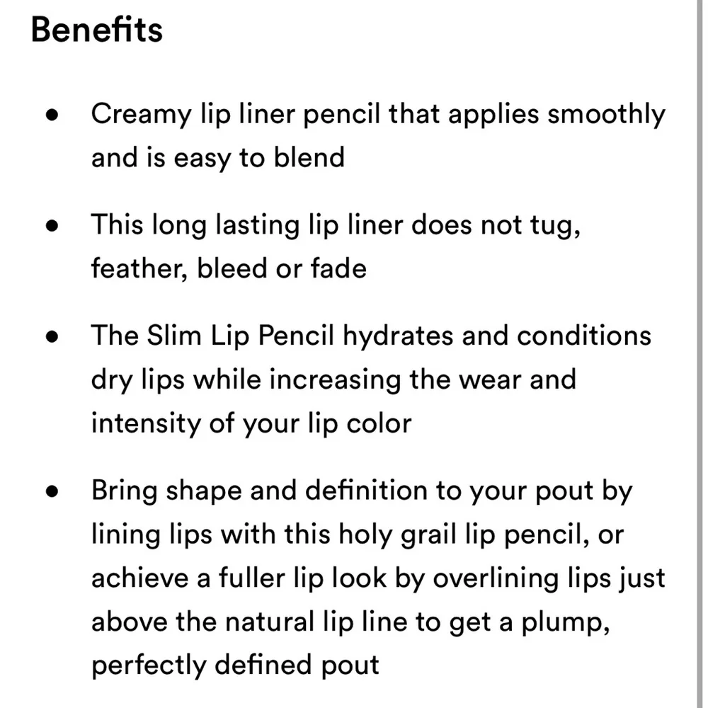 NYX Slim Lip Pencil in Shade Ever